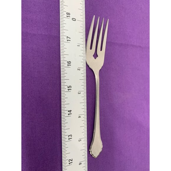 Oneida LTD WM Rogers Deluxe Stainless Flatware Summer Mist Autumn Glow Salad For - Picture 4 of 5